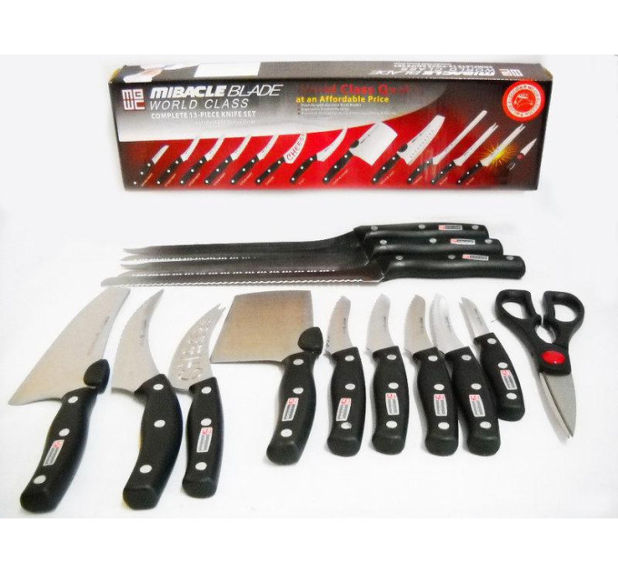 Набор ножей Miracle Blade World Class Knife Set 13шт (20)