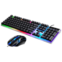 Клавиатура и мышка Gaming G21B с RGB подсветкой (30)