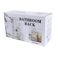 Напольная полка-органайзер Bathroom Rack для ванной и кухни, 4 яруса (15)