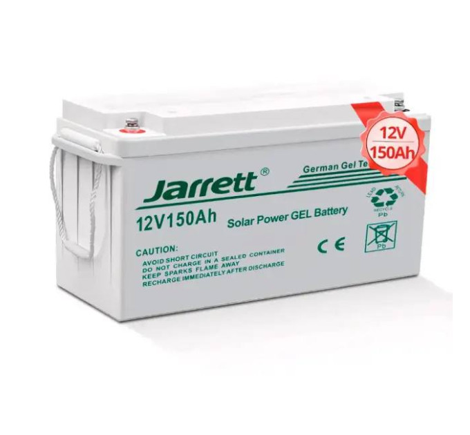 Гелевый аккумулятор Jarrett GEL Battery 12V, 150 Ah (1)