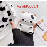 Чехол 3D для AirPods Pro 2 1, защитный силиконовый чехол с милыми животными