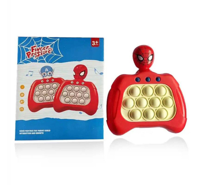 Игровая мини консоль Pop It Spider Man (120)