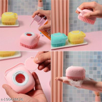 Силиконовая щетка-мочалка Silicone Massage Bath Brush (200)