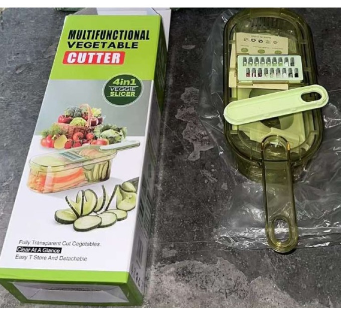 Слайсер-овощерезка Multifunctional Vegetable Cutter 4in1 (30)