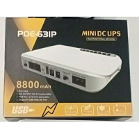 UPS / Power Bank для роутера 8800 мАч, для непрерывного питания маршрутизатора POE-631IP (48)