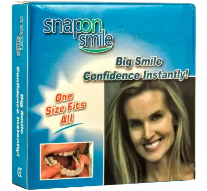 Виниры для зубов Snap-On Smile Veneers квадратная упаковка (360)