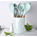 Набор кухонных принадлежностей 12 предметов Kitchen Set (черный, красный, розовый, фиол) (24)