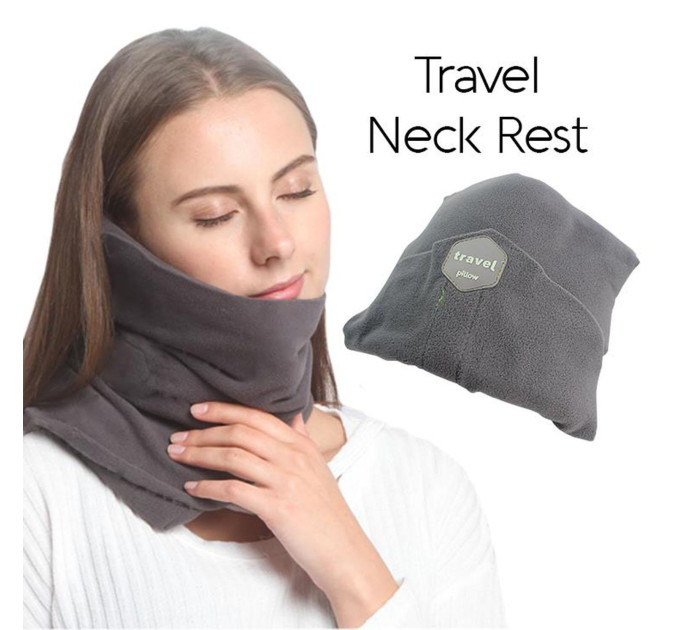 Подушка-шарф на шею для путешествий Travel pillow (100)