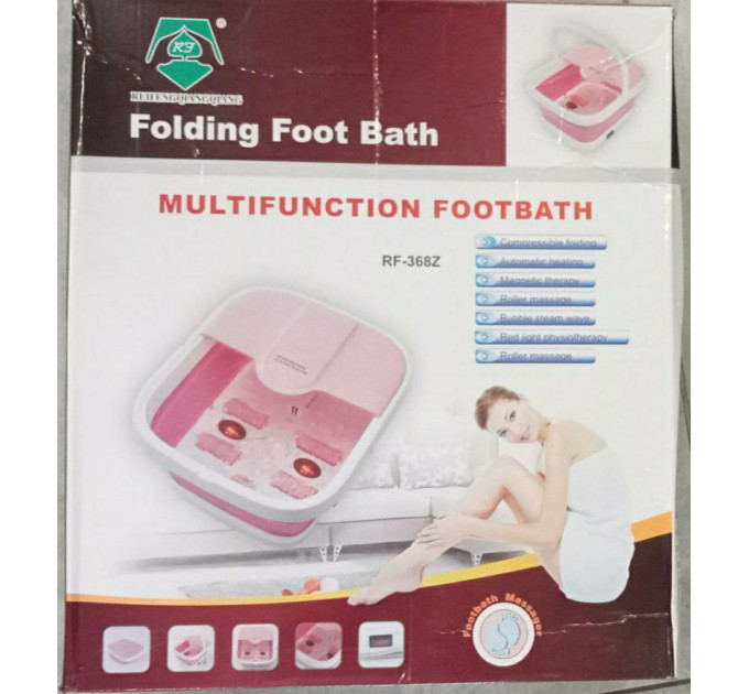 Гидромассажная ванночка для ног с подогревом Multifunction Footbath Massager (12)