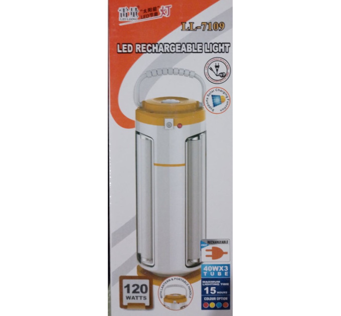 Фонарь, лампа LL-7109 Led Rechargeable Light 120WATTS (60)