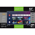 Телевизор Smart LED TV- 4k ultra HD 52 дюйма