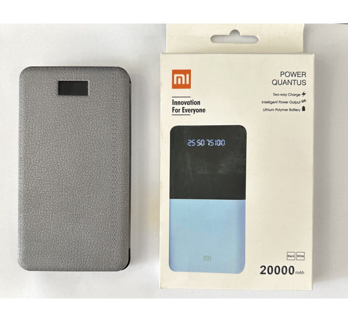 №004 Power Bank Mi 20000 mAh/ 2 Usb/ 1 Type-C/ 2 Micro-USB/ 1 Lightning (50)