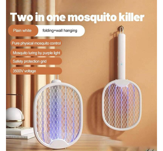 Электрическая москитная сетка, мухобойка GeForest Mosquito Lamp Swatter (40)