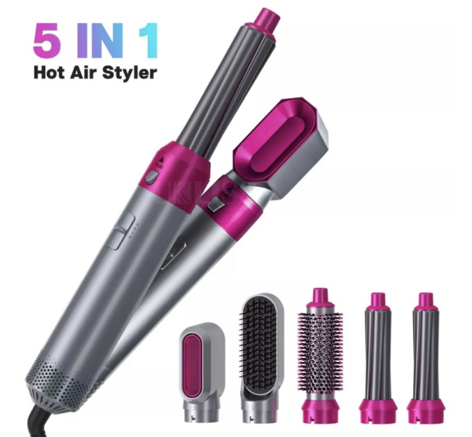 Щетка-стайлер для волос 5 в 1 Hot AIR Styler (20)