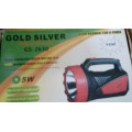 Ручной фонарь GS-2630 Gold Silver 30W