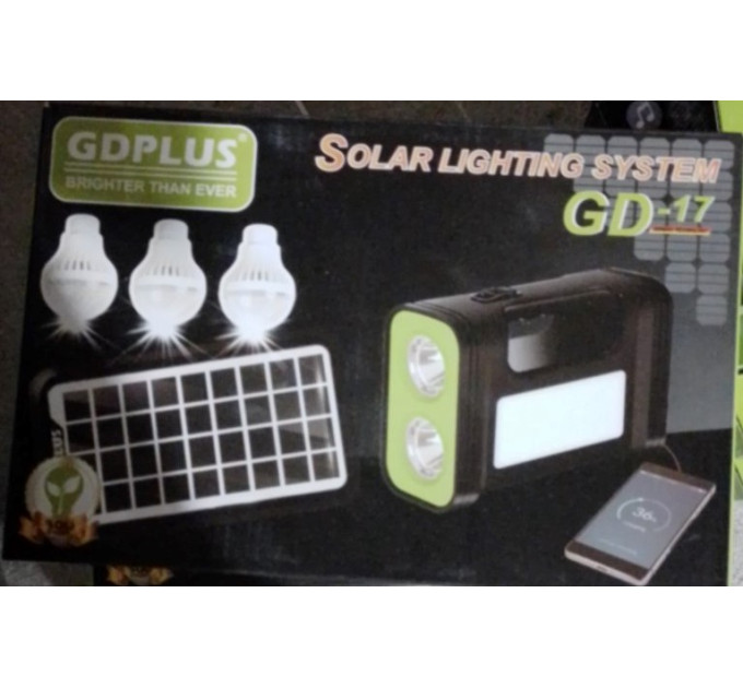 Фонарь GD-17 GDPLUS Solar Lighting System (16)