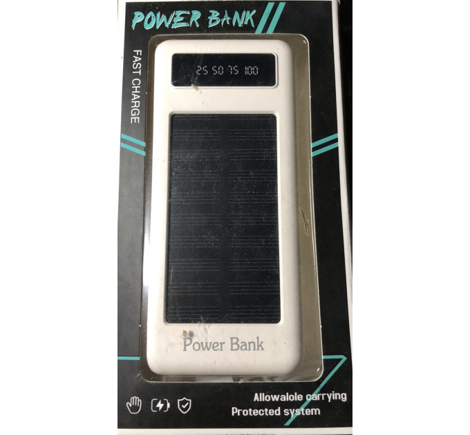 Power Bank 30000 mah A88 Solar Charger быстрая зарядка (50)