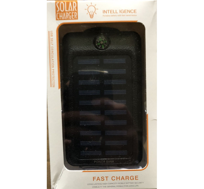 Power Bank 30000 mah Solar Charger JS-65 солнечная зарядка (100)