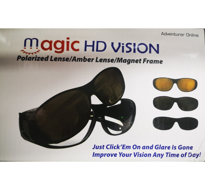 Антибликовые очки HD vision Glasses 3в1 (200)