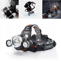 Налобный фонарь 300-T6 High Power Headlamp с 2 аккумуляторами (100)