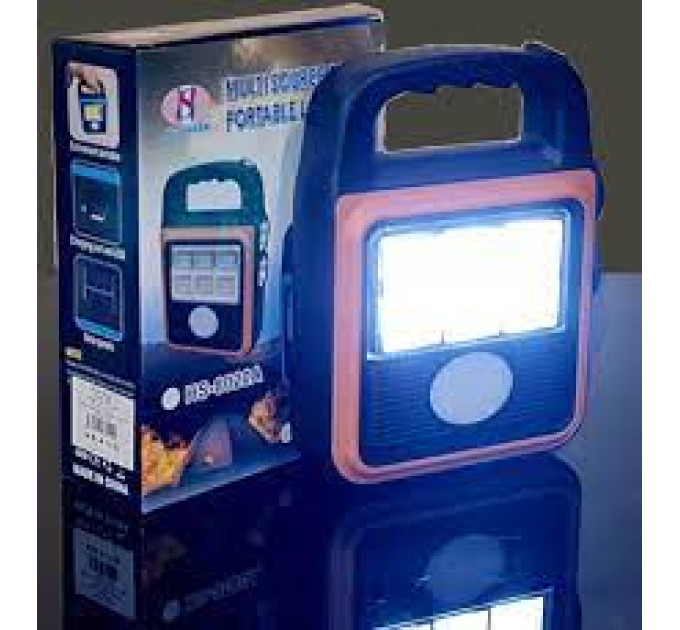 Фонарь, лампа HS-8020B Multi source solar portable lamp (60)