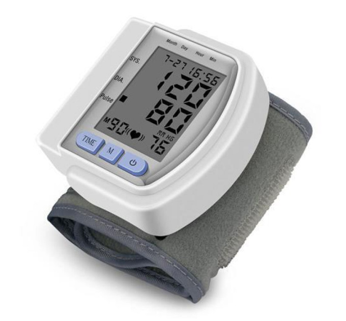 Цифровой тонометр на запястье Blood Pressure Monitor CK-102S (100)