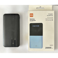 №003 Power Bank Mi 20000 mAh/ 2 Usb/ 1 Type-C/ 1 Micro-USB (50)