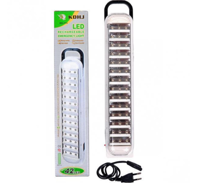 Фонарь, лампа KD-714 Rechargeable Emeancy Light 42 LED (60)