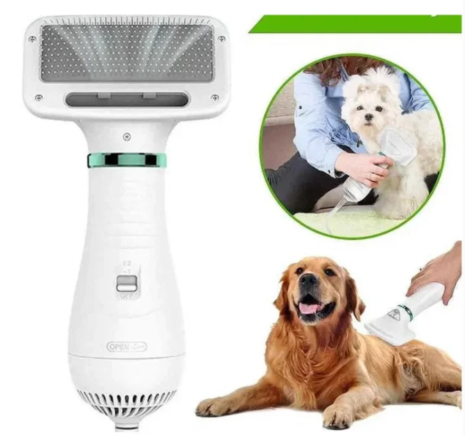 Пылесос Pet Grooming Dryer WN-10, фен-расческа для шерсти (40)