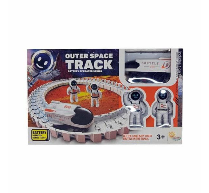 Космический трек LT243177 Outer Space Track со звуковыми эффектами и светом, маленький набор (72)