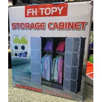 Пластиковый складной шкаф Storage Cube Cabinet МР312-62 (3)