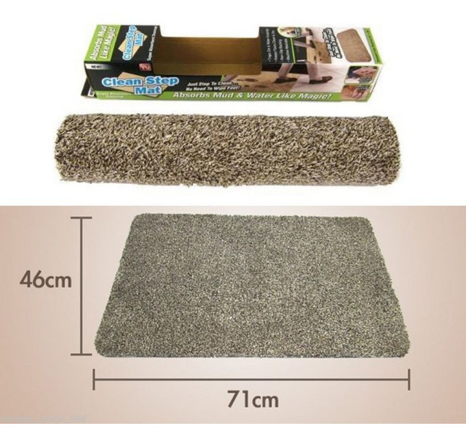 Волшебный коврик для обуви Clean Step Mat (30)