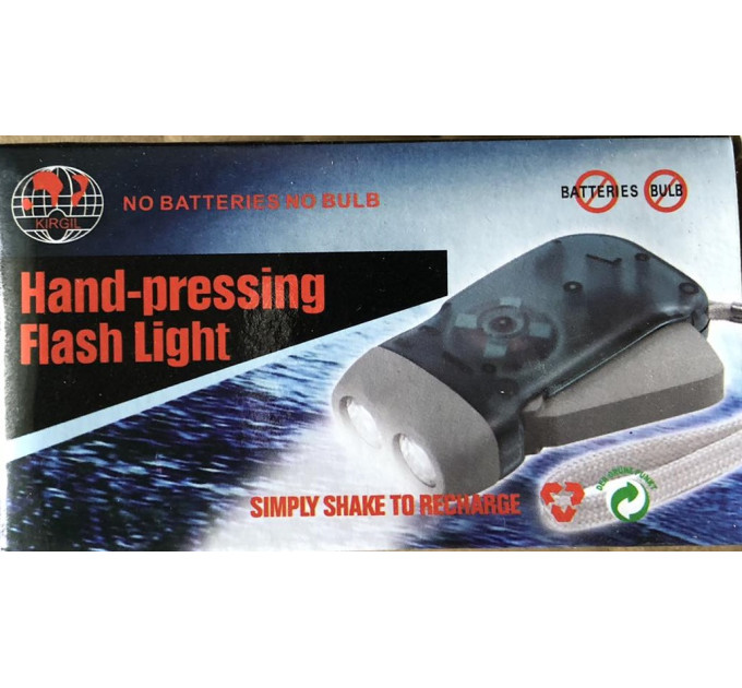 Ручной фонарь 003 Hand-pressing Flash Light (100)