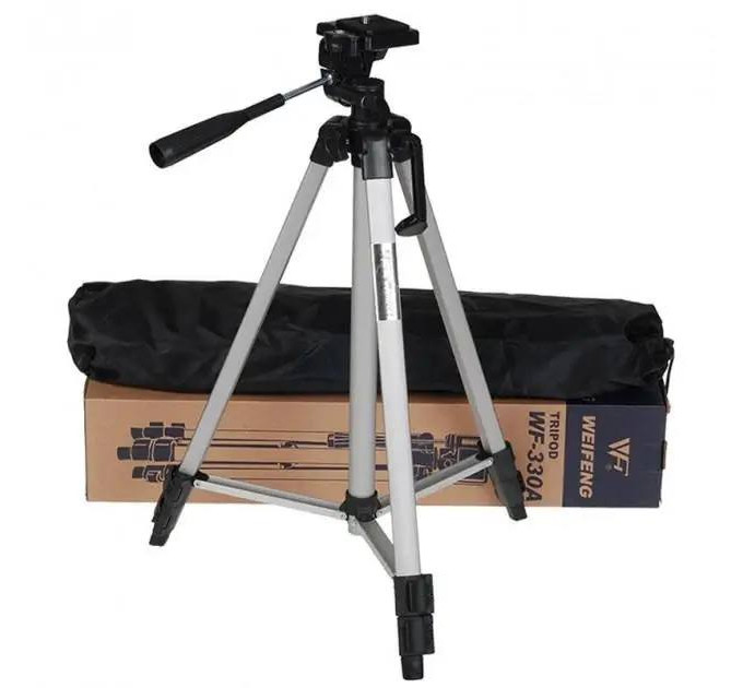 Штатив, трипод, тренога для телефона TriPod 330A, 0.50-1.35м (20)